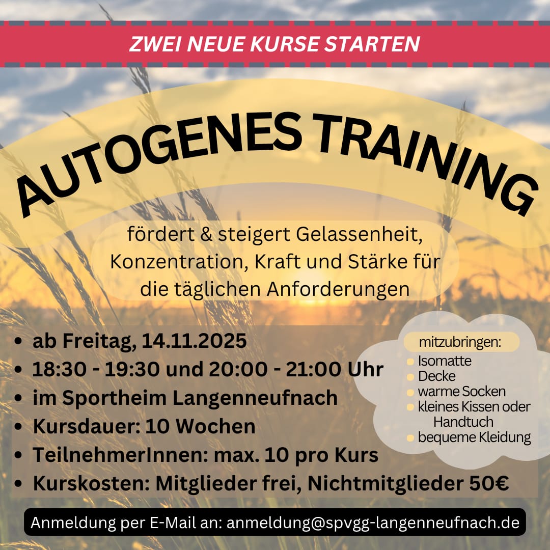 2025 autogenes training