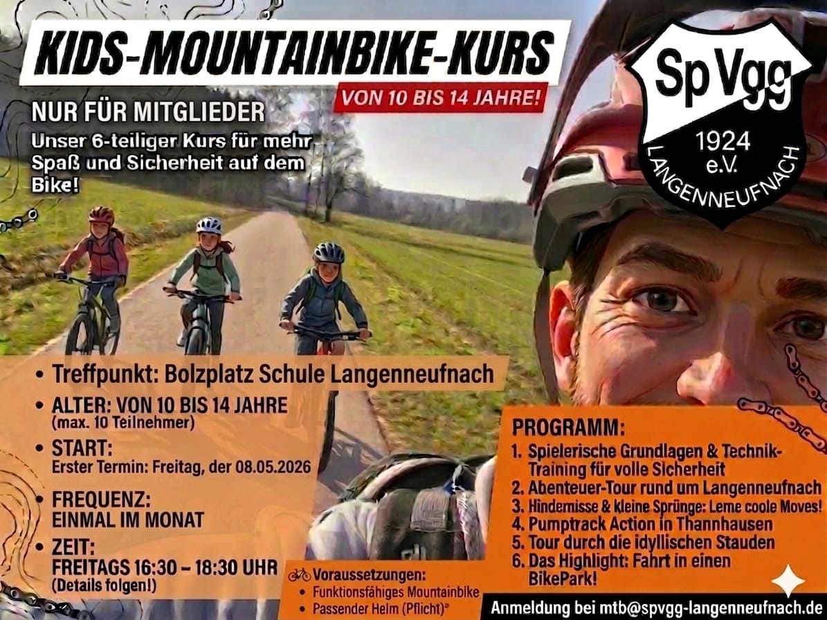 mtb kurs kinder 2026