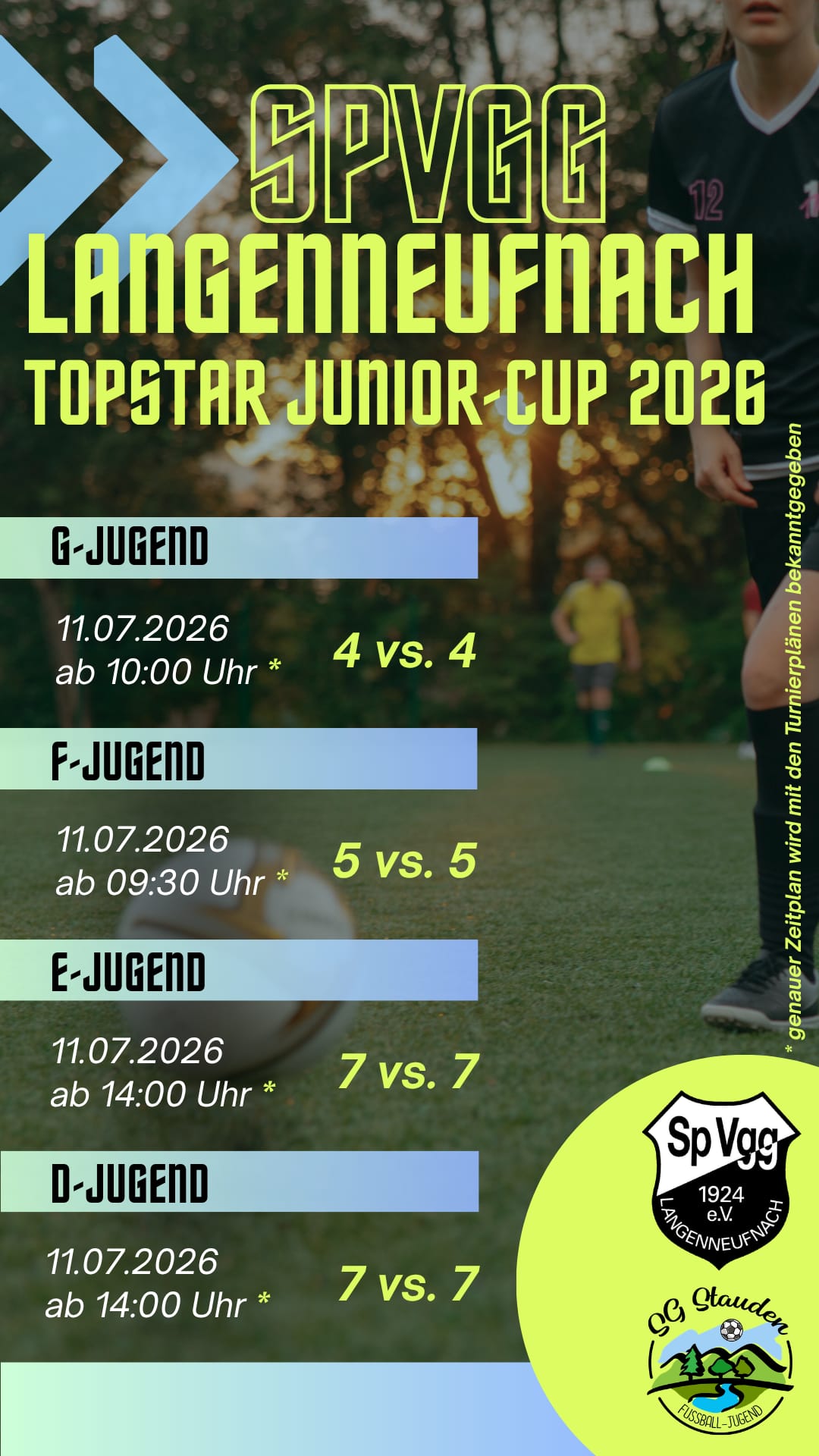 Sommerfest Plakat 2026